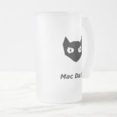 Cat Boo Mac Daddy Mattglas Bierglas (VorderseiteRechts)