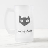 Cat Boo Mouse Diem Mattglas Bierglas (Links)