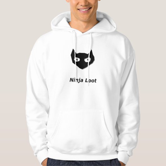 Cat Boo Ninja Loot Hoodie (Vorderseite)