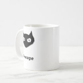 Cat Boo Pwnage Kaffeetasse (Vorderseite Links)