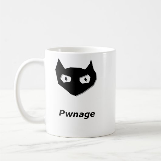 Cat Boo Pwnage Kaffeetasse (Links)