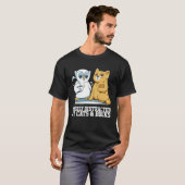 Cat books  Cat bookworm  Cat book T-Shirt (Vorne ganz)