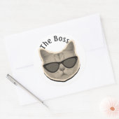 Cat Boss Sticker (Umschlag)