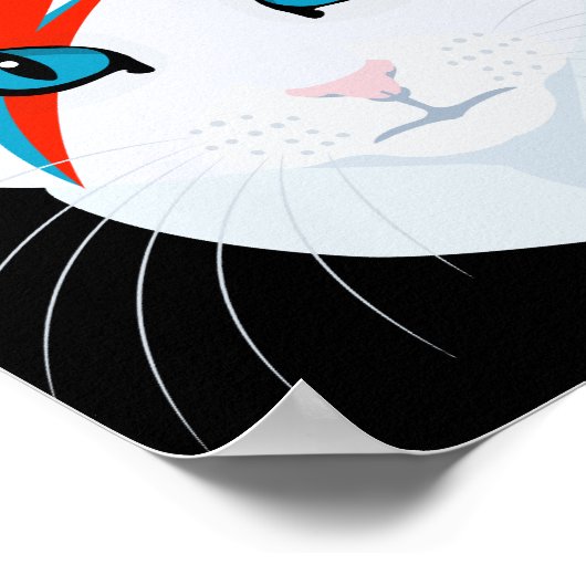 Cat Bowie Poster (Ecke)
