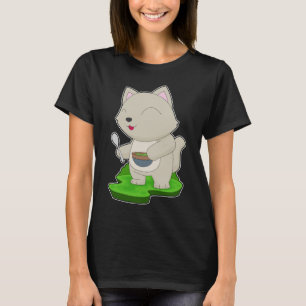 Cat Bowl Food T-Shirt