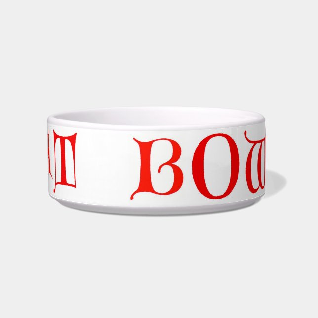 Cat Bowl Napf (Vorderseite)