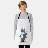 Cat Bowling Bowling ball Schürze (Getragen)