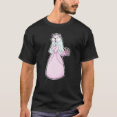 Cat Bride Bunch of flowers Wedding   T-Shirt (Vorderseite)