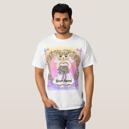 Cat Bride T-Shirt (Vorne ganz)