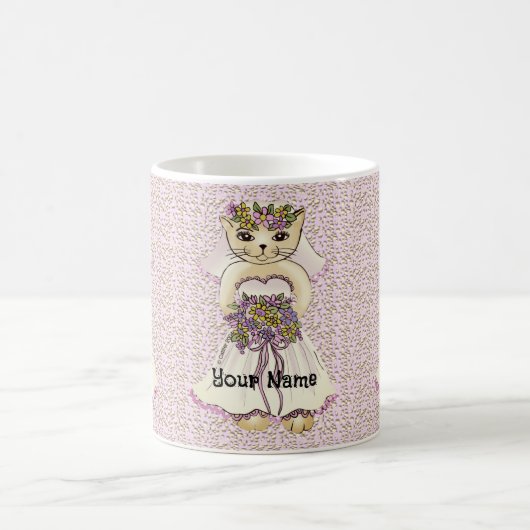 Cat Bride Tasse (Mittel)