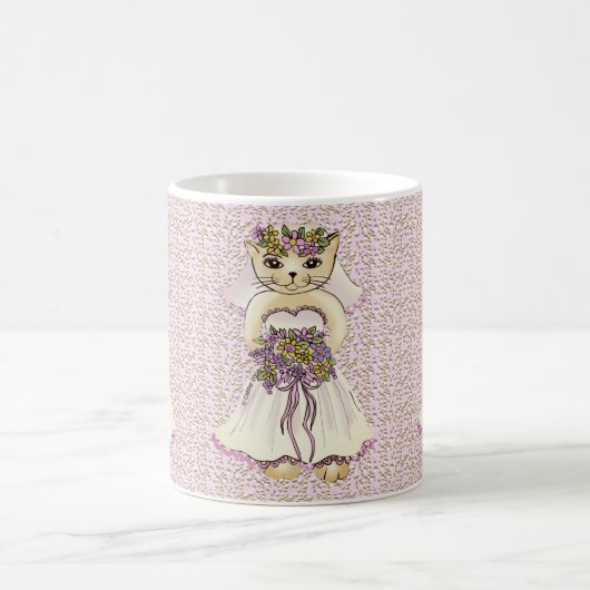 Cat Bride Tasse (Mittel)