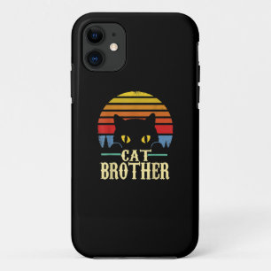 Cat Brother Vintag Achtziges Retro T - Shirt Case-Mate iPhone Hülle