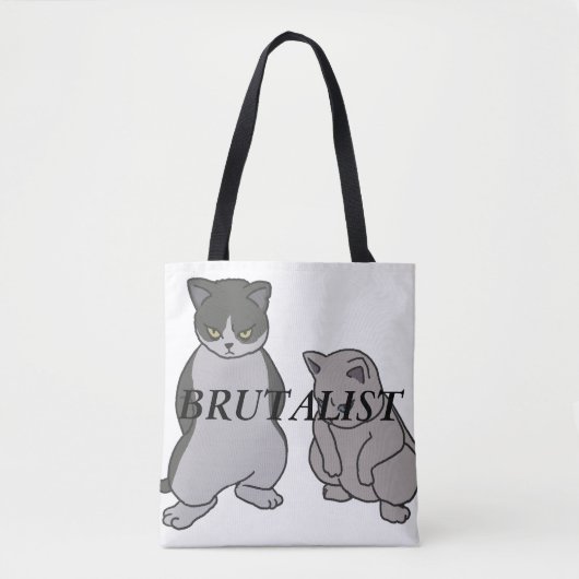 CAT BRUTALIST TASCHE (Vorderseite)
