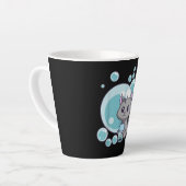 Cat Bubble Tee-Geschenk | Witziges Boba Tee Katzen Milchtasse (Linke Ecke)