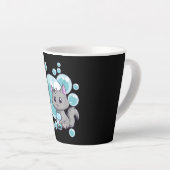 Cat Bubble Tee-Geschenk | Witziges Boba Tee Katzen Milchtasse (Rechte Ecke)