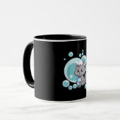Cat Bubble Tee-Geschenk | Witziges Boba Tee Katzen Tasse (Vorderseite Links)