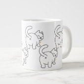 Cat Bum Specialty Tasse (Vorderseite Rechts)