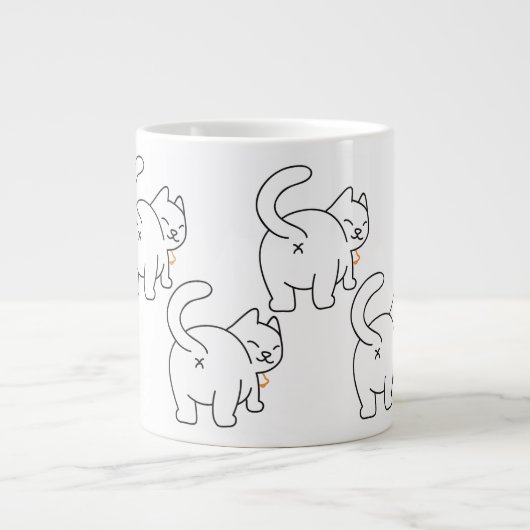 Cat Bum Specialty Tasse (Vorderseite)