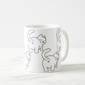 Cat Bum Tasse (VorderseiteRechts)