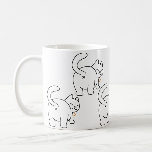 Cat Bum Tasse (Links)