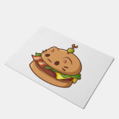Cat Burger 2 Fußmatte (Schrägansicht)