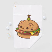 Cat Burger 2 Golfhandtuch (Insitu)