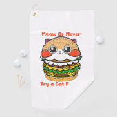 Cat Burger Golfhandtuch (Insitu)