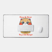 Cat Burger Schreibtischunterlage (Tastatur & Maus)