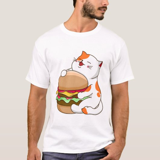 Cat Burger T-Shirt (Vorderseite)