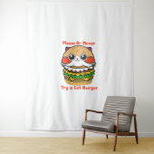 Cat Burger Wandteppich (Beispiel)