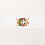 Cat Burger Yogamatte (Vorderseite (Horizontal))