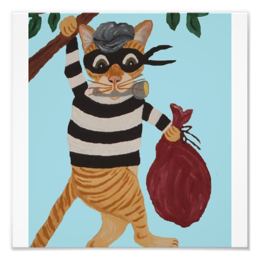 Cat Burglar Fotodruck (Vorne)