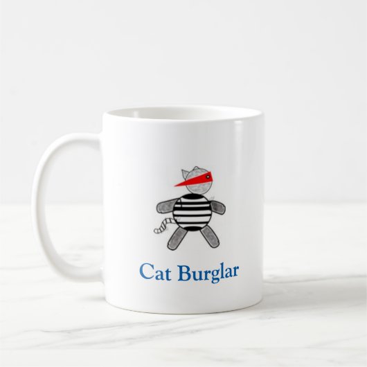 Cat Burglar Kaffeetasse (Links)