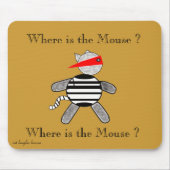 Cat Burglar Mouse Pad Mousepad (Vorne)