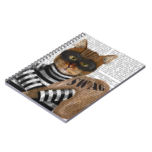 Cat Burglar Notizblock (Linke Seite)