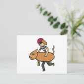 Cat Burglar Postkarte (Stehend Vorderseite)