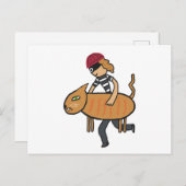 Cat Burglar Postkarte (Vorne/Hinten)