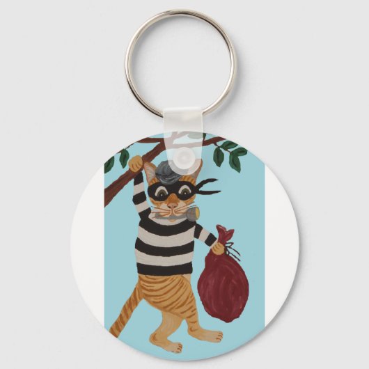 Cat Burglar Schlüsselanhänger (Vorderseite)