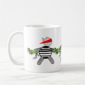 Cat Burglar Weihnachten Kaffeetasse (Links)