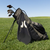 Cat Burglars Gepunktet Golfhandtuch (Gras)
