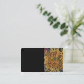 Cat Business Card Visitenkarte (Stehend Vorderseite)