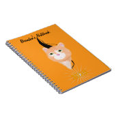 Cat Busting Out Spiralfolien-Foto Notizblock (Rechte Seite)