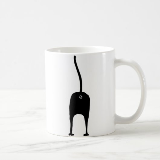 Cat_Butt Kaffeetasse (Rechts)