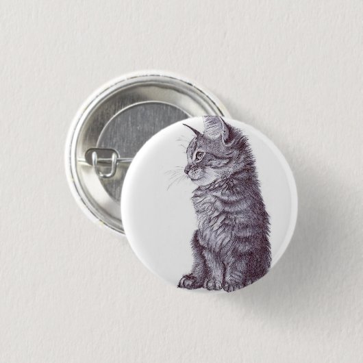 Cat Button (Vorne & Hinten)