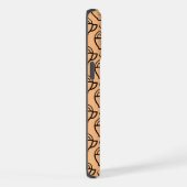 Cat Café Muster iPhone Hülle (Rechte Seite)