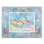 Cat Calendar 2013 von Molly Harrison Kalender (Titelbild)