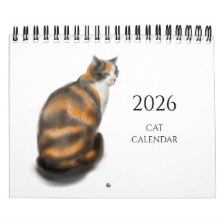 cat calendar 2026 kalender