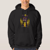 Cat & Candles Wiccan Wicca Witch Making Magic Paga Hoodie (Vorderseite)