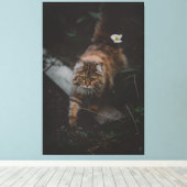 Cat Canvas Print Picture 17 Leinwanddruck (Insitu (Holzboden))