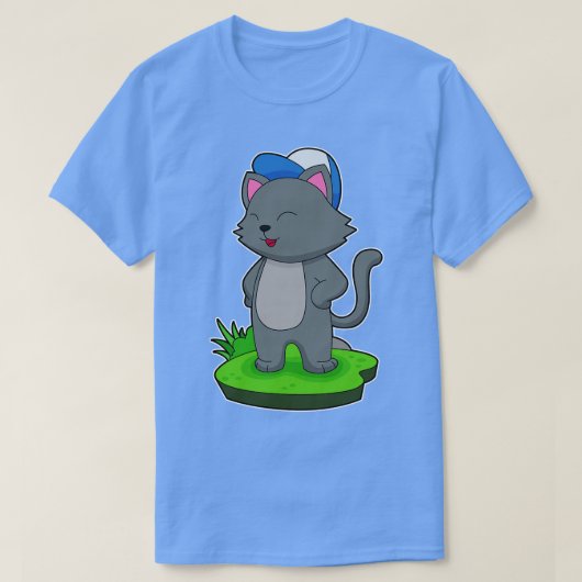 Cat Cap T-Shirt (Design vorne)